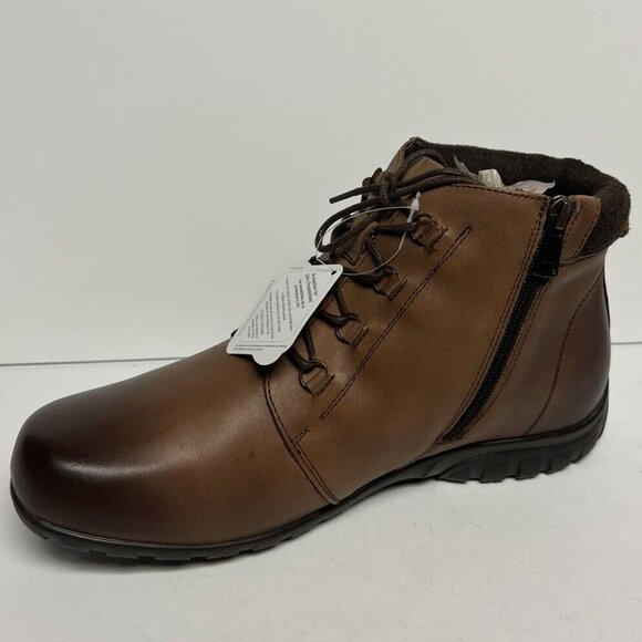 Propét Women's Delaney Winter Boot Brown, Size 11 X(EE) - Picture 2 of 6
